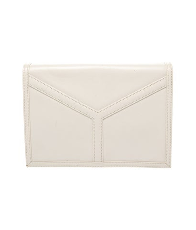 Saint Laurent Saint Laurent Leather Clutch
