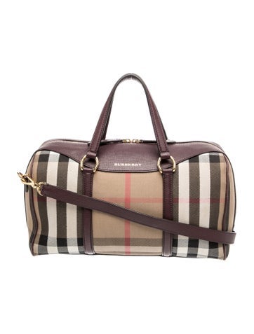Burberry House Check Top Handle Bag