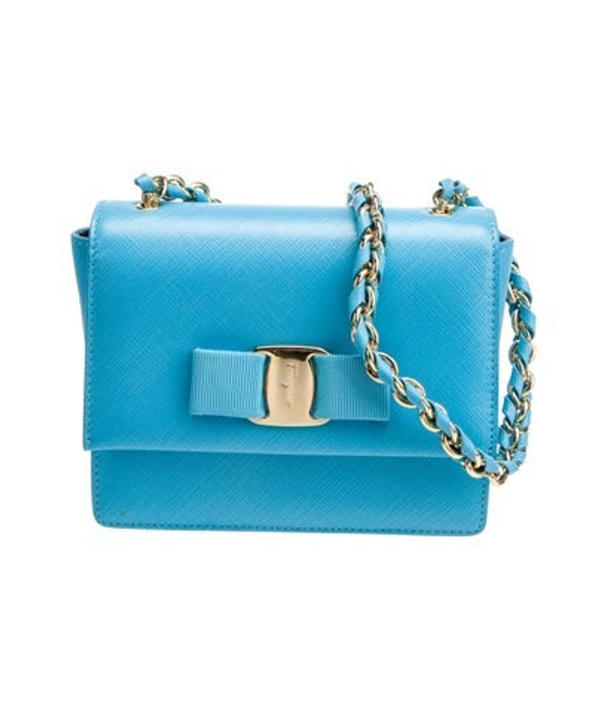 Salvatore Ferragamo Ferragamo Saffiano Leather Crossbody Bag