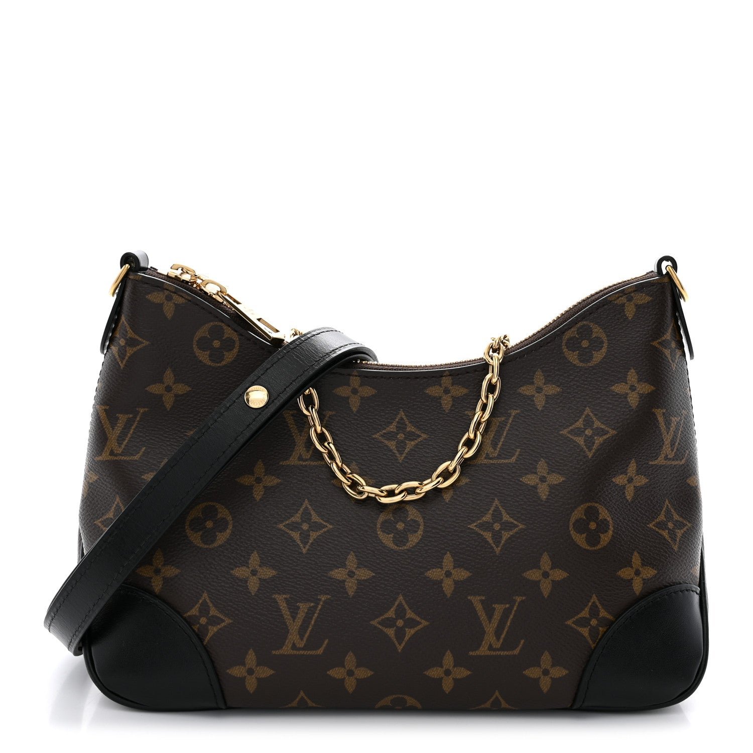 Louis Vuitton Monogram Boulogne NM Black