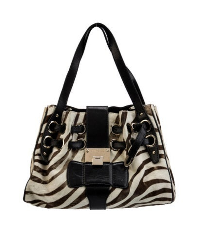 Jimmy Choo Choo Ponyhair Shoulder Bag