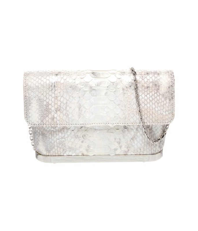 Judith Leiber Leiber Python Clutch
