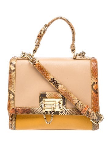 Leather Top Handle Bag