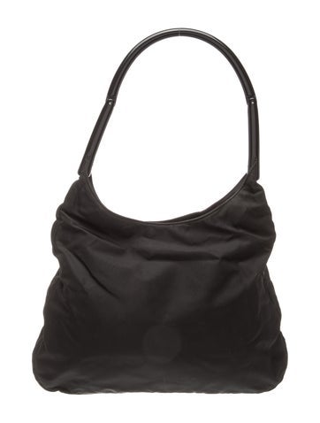 Enameled Metal Triangle Shoulder Bag