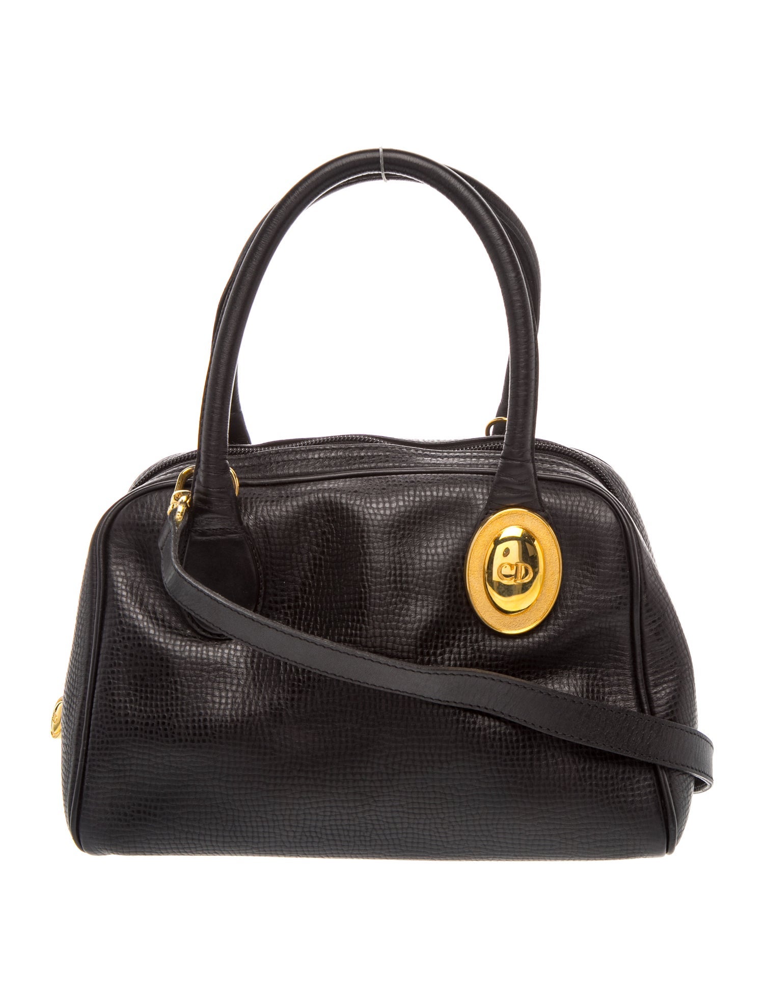 Leather Top Handle Bag