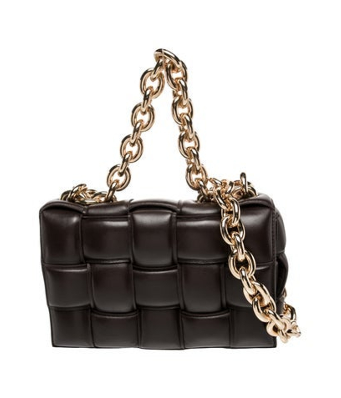 Bottega Veneta Veneta Intrecciato Chain Padded Cassette