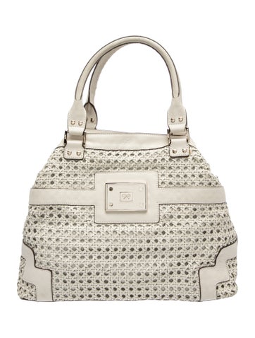 Anya Hindmarch Leather Top Handle Bag
