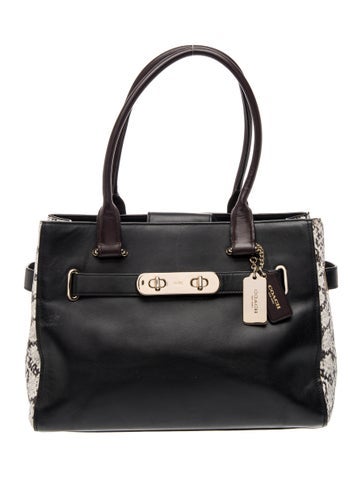 Coach Leather Shoulder Bag