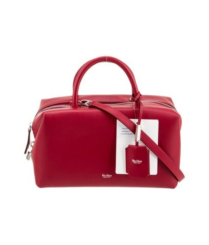 Max Mara Mara Leather Top Handle Bag