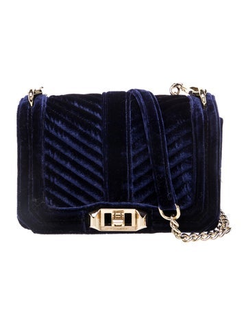 Velvet Shoulder Bag