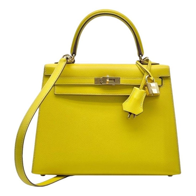Kelly 25 leather crossbody bag