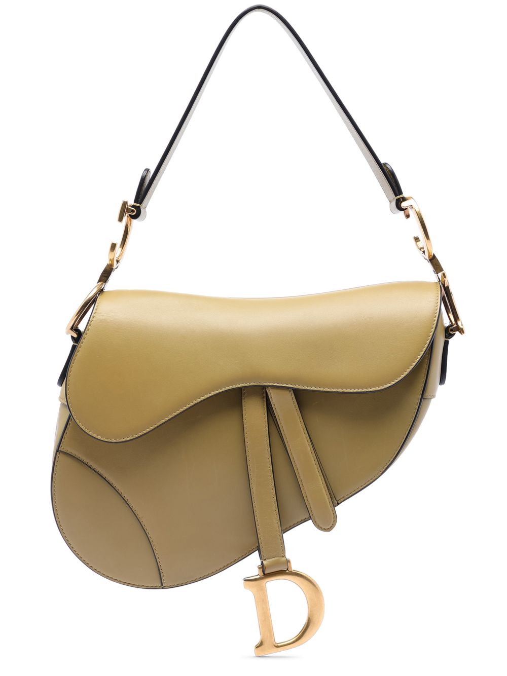 2019 Smooth Calfskin Saddle Bag shoulder bag