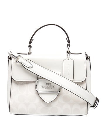 Leather Top Handle Bag