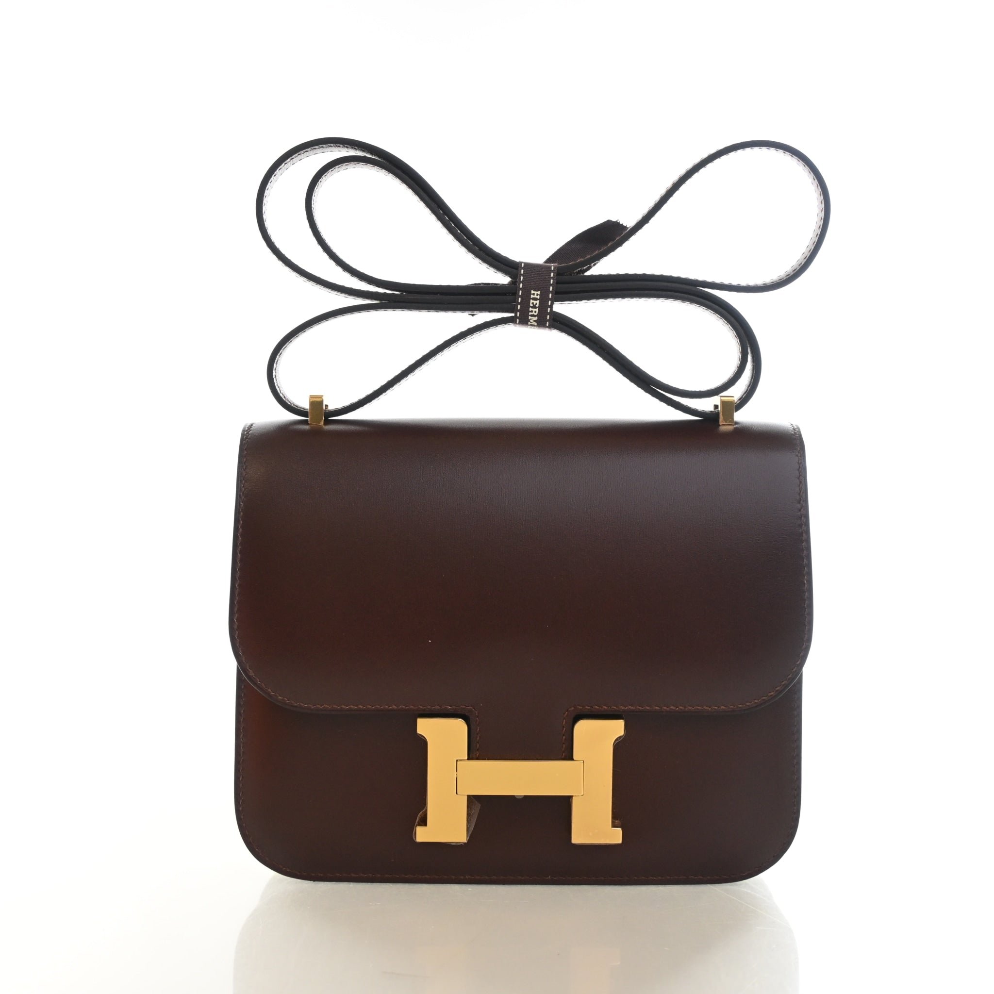 Hermes Rouge H Box Calf Constance 18