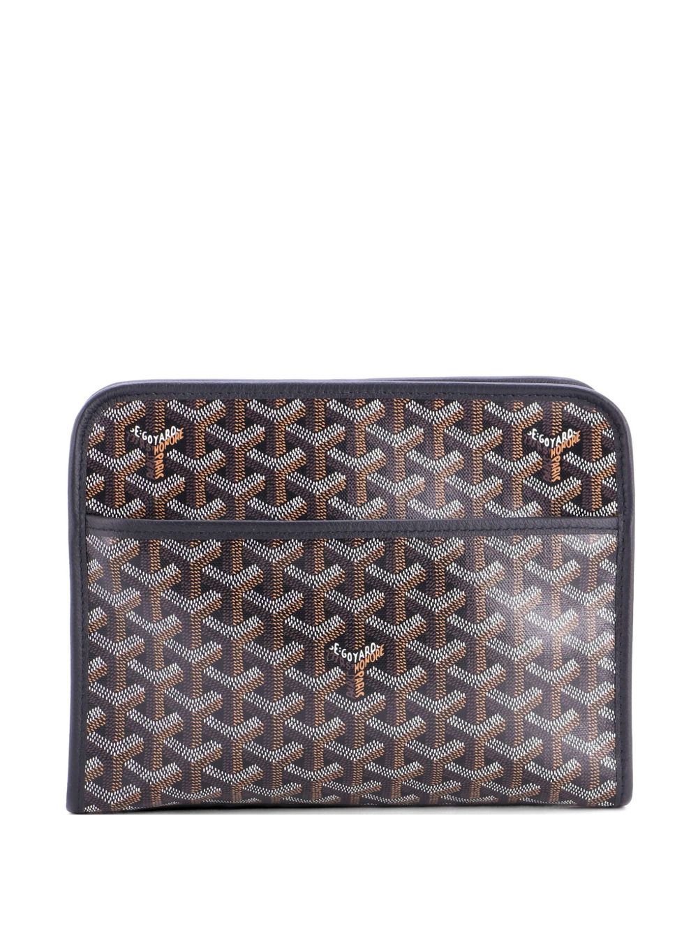 Jouvence Toiletry Pouch Coated Canvas MM clutch bag