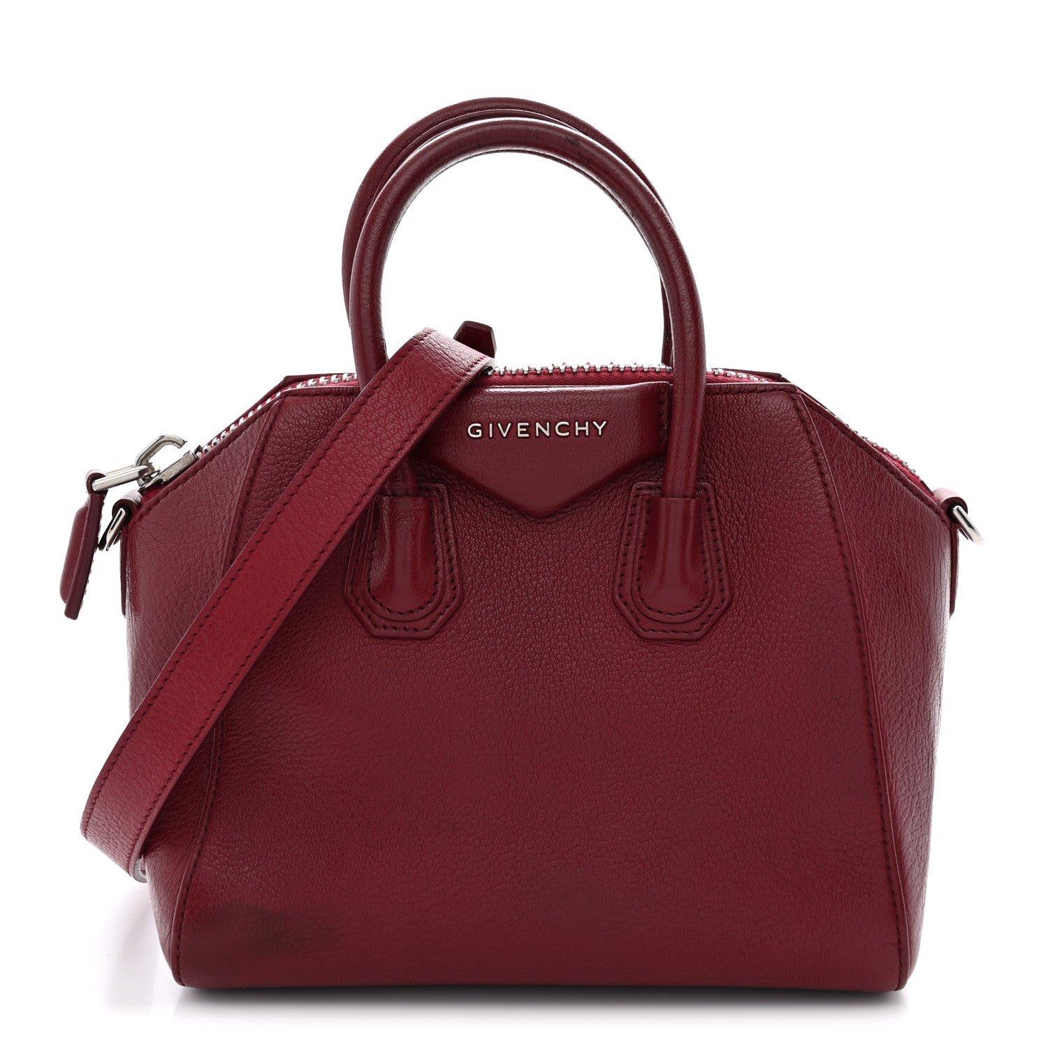 Givenchy Sugar Goatskin Mini Antigona Fig Pink