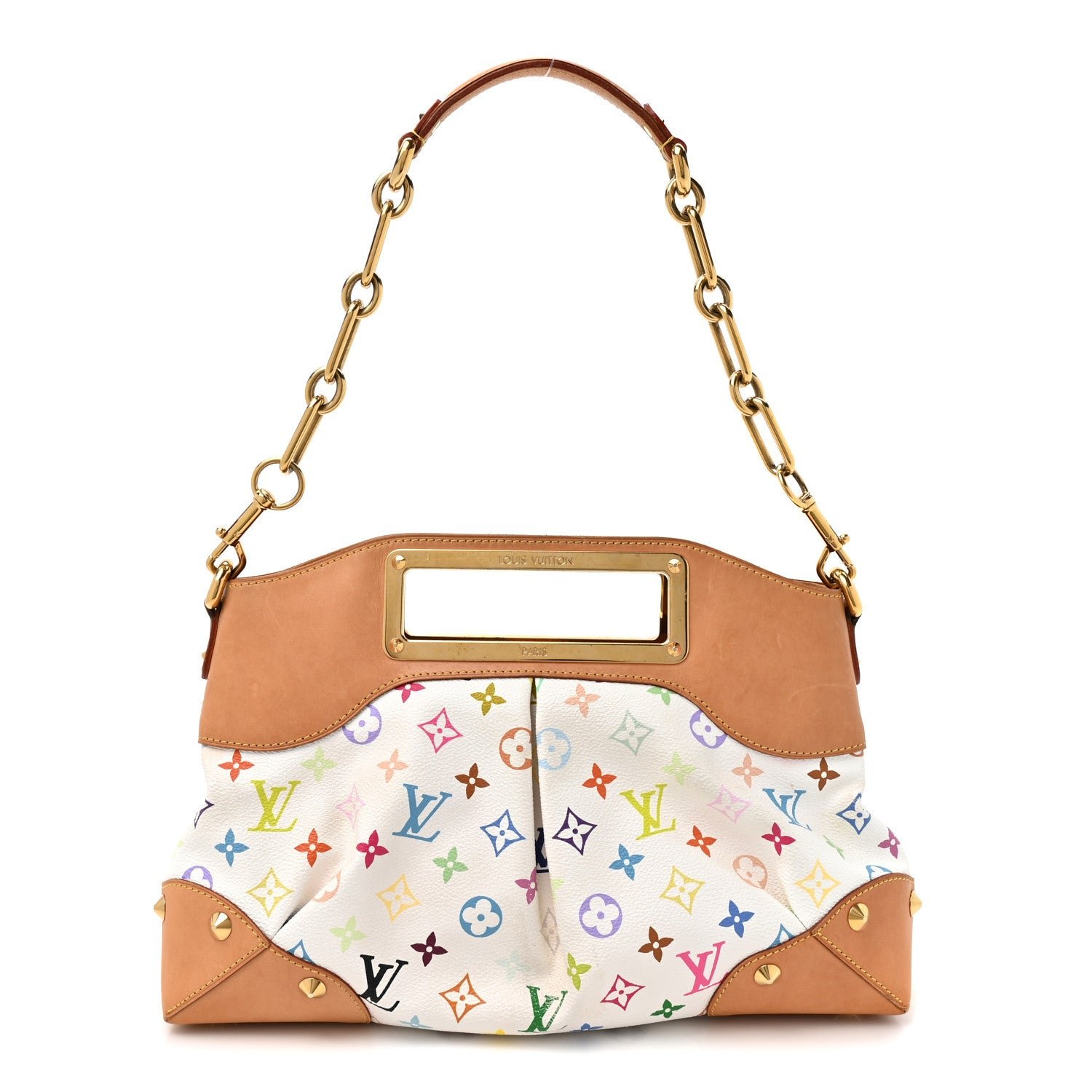 Monogram Multicolor Judy MM White