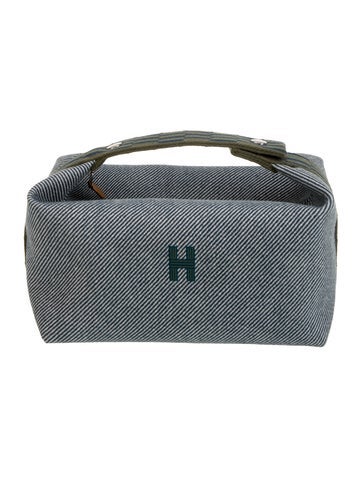 Hermes Large Wool Bride-A-Brac Case