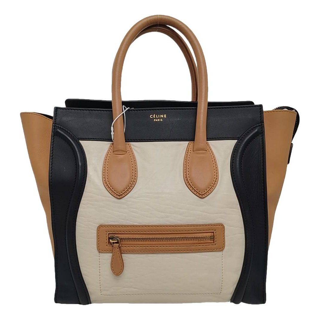 Luggage leather handbag