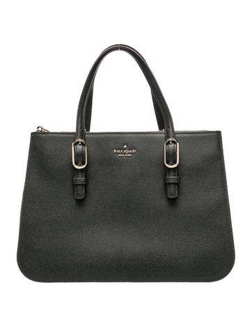 Leather Top Handle Bag