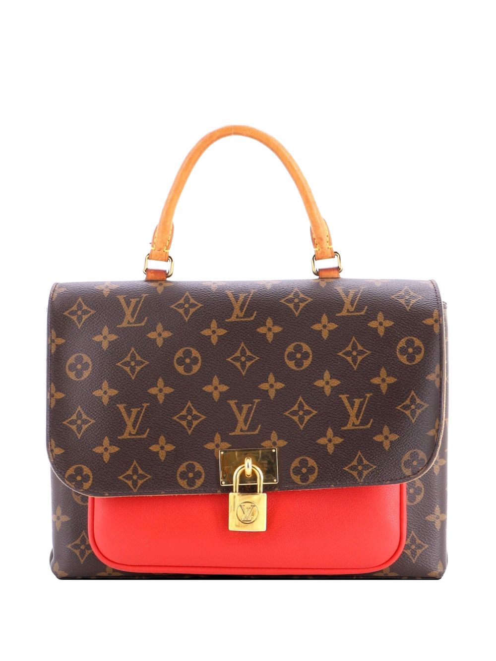 Marignan Handbag Monogram Canvas with Leather shoulder bag