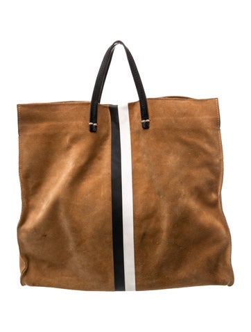 Suede Tote