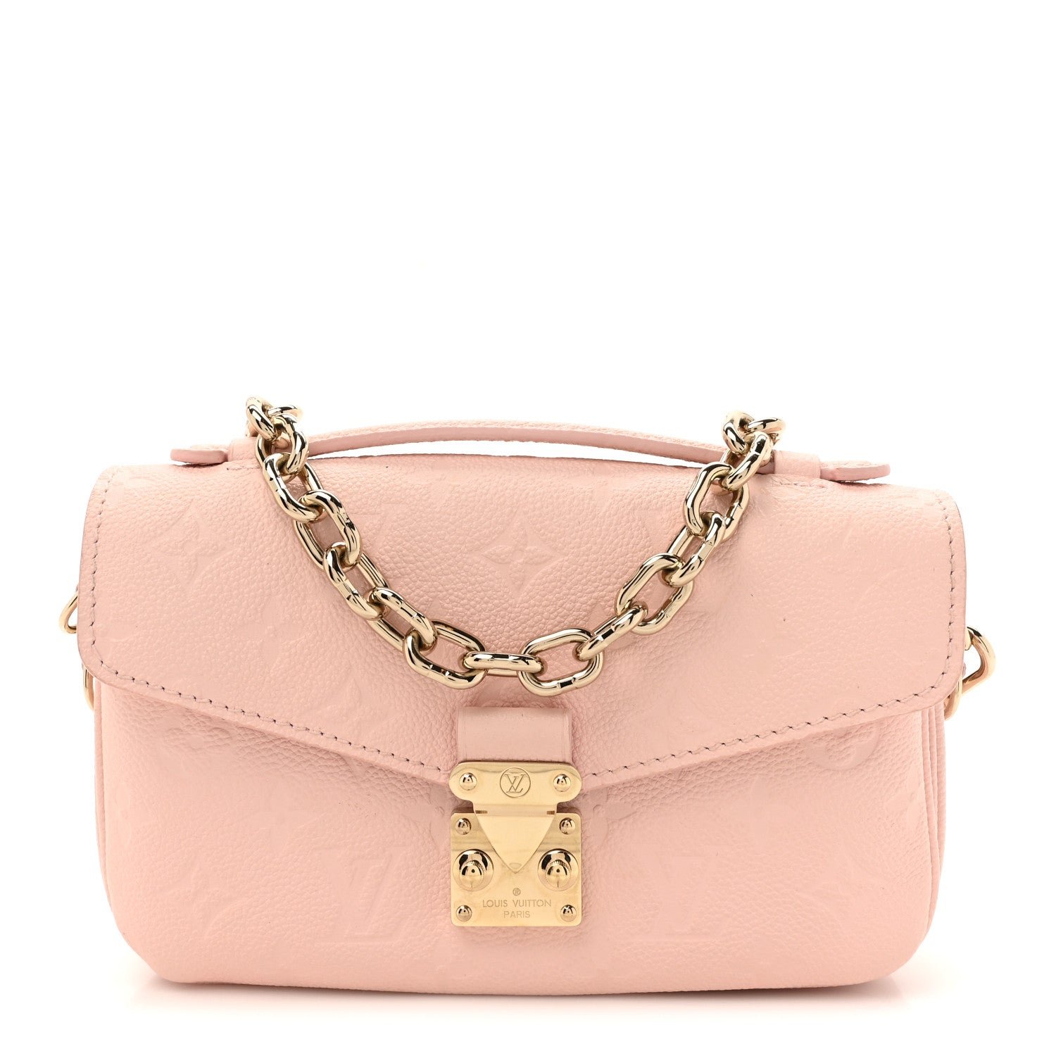 Louis Vuitton Empreinte Pochette Metis East West Pink Opale