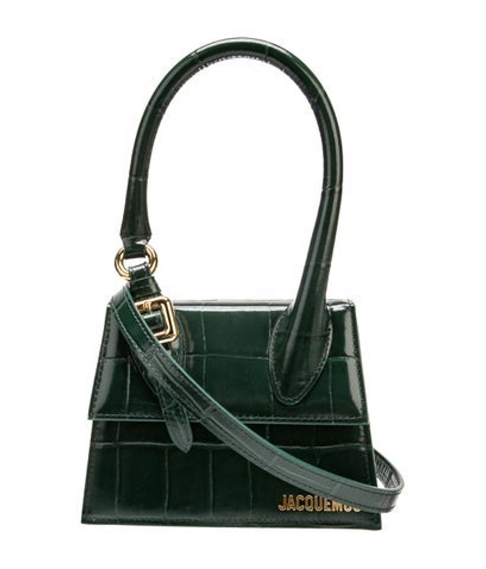 Jacquemus Leather Top Handle Bag