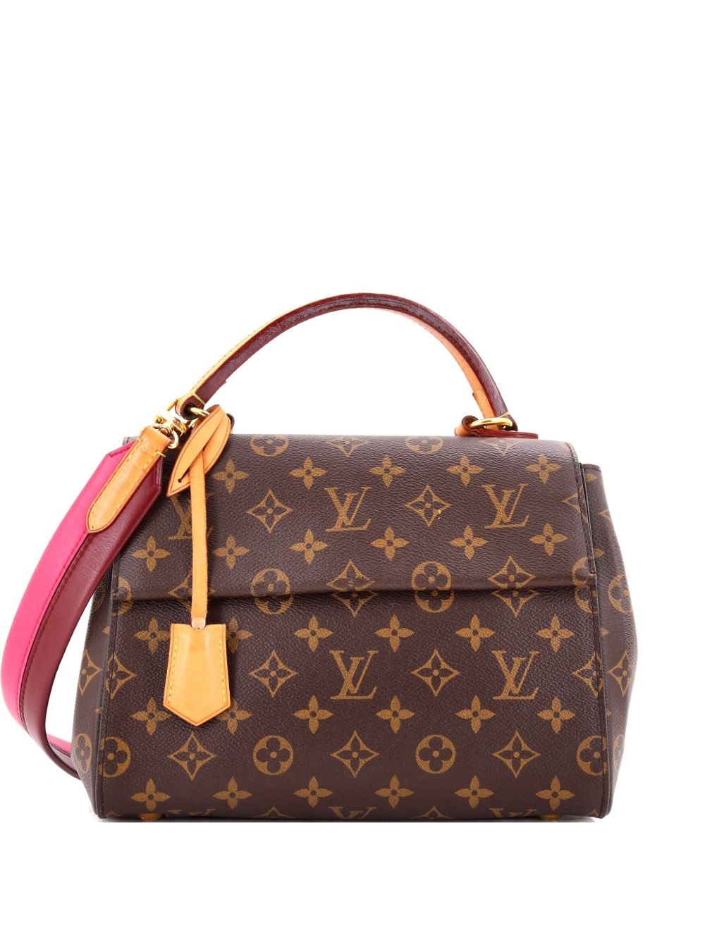 Louis Vuitton Cluny Top Handle Bag Monogram Canvas BB satchel