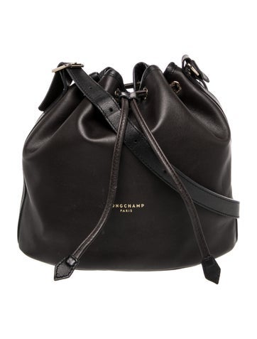 Leather Bucket Bag