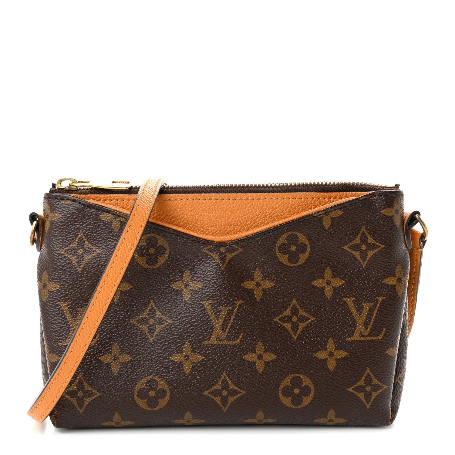 Louis Vuitton Monogram Pallas Uniformes Crossbody Safran