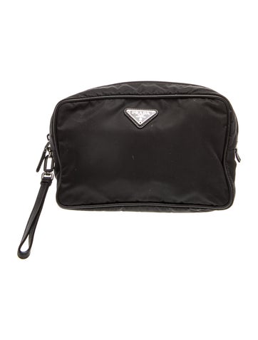 Saffiano Leather Pouch