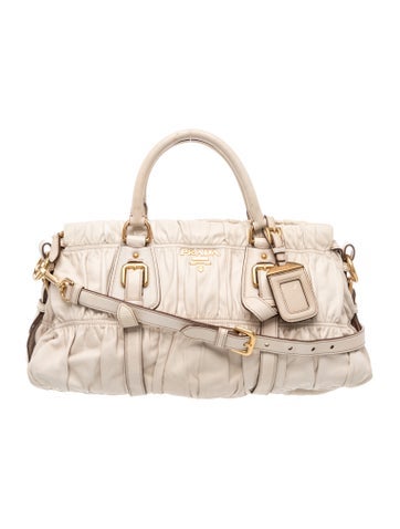 Tessuto Nylon Top Handle Bag