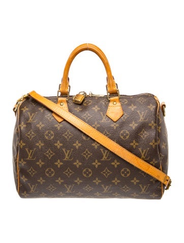 LV Monogram Speedy Bandouliere 30