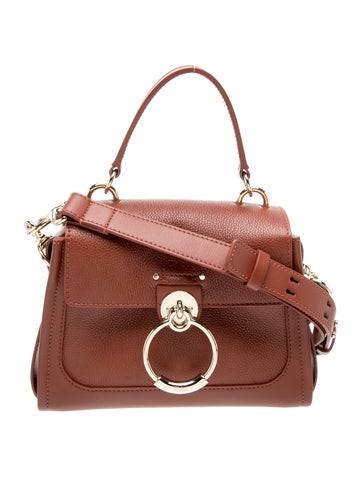 Leather Top Handle Bag