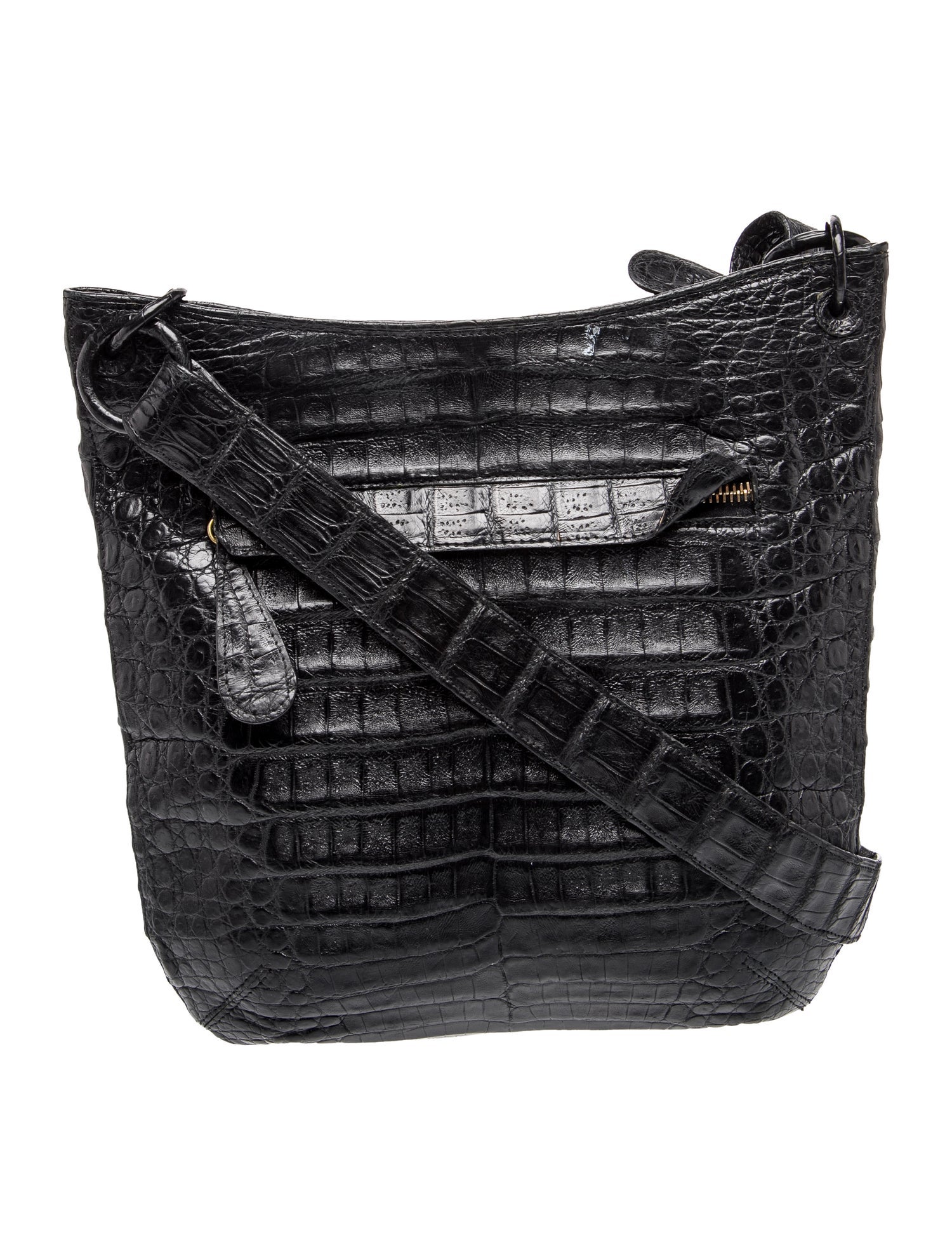 Nancy Gonzalez Crocodile Crossbody Bag