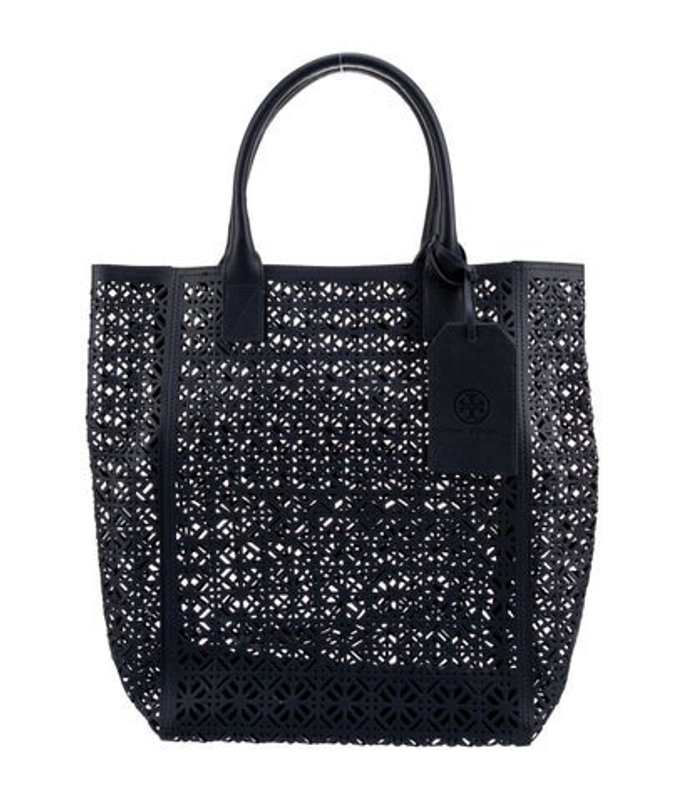 Tory Burch Burch Saffiano Leather Tote