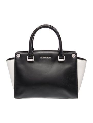 Michael Kors Leather Top Handle Bag