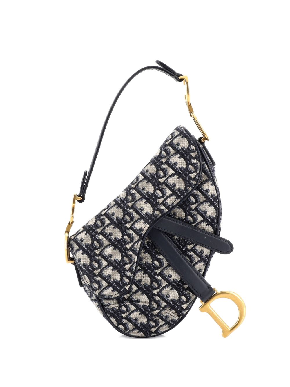 Saddle Handbag Oblique Canvas Mini shoulder bag