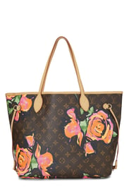 Louis Vuitton Stephen Sprouse x Louis Vuitton Monogram Canvas Roses Neverfull MM