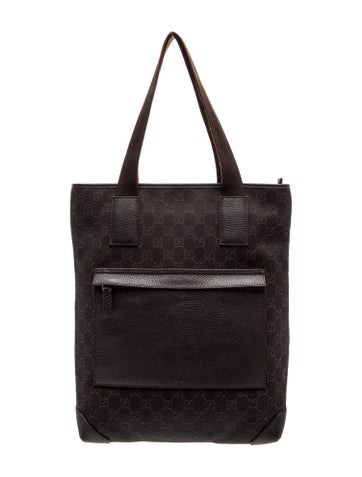 GG Denim Bucket Bag