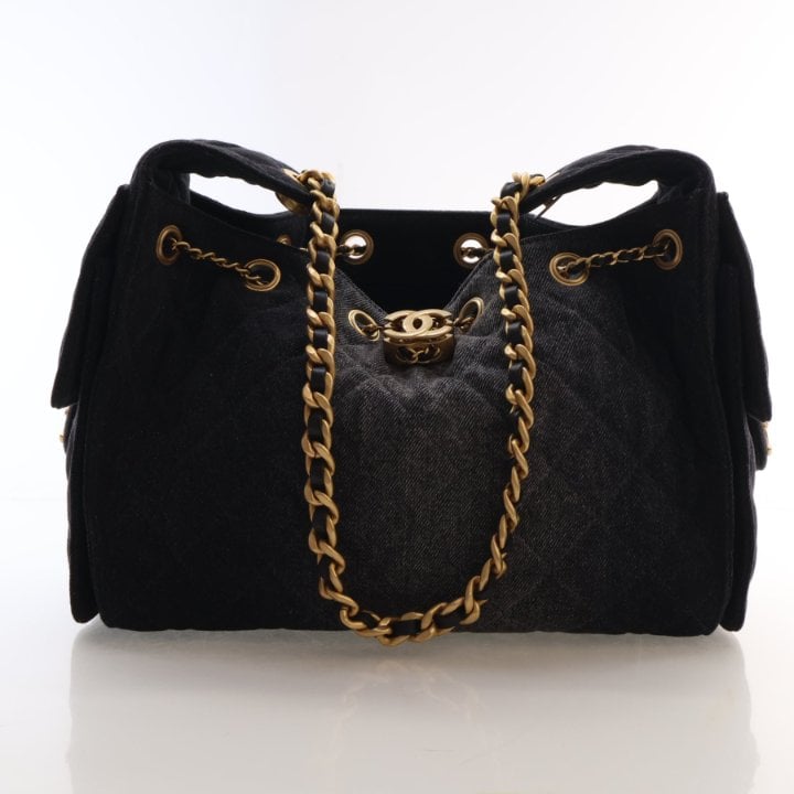 Chanel Small Denim Hobo 25