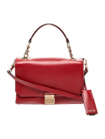 Leather Top Handle Bag