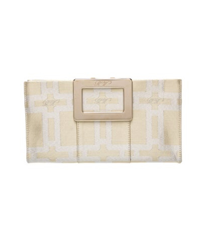 Roger Vivier Vivier Satin Clutch