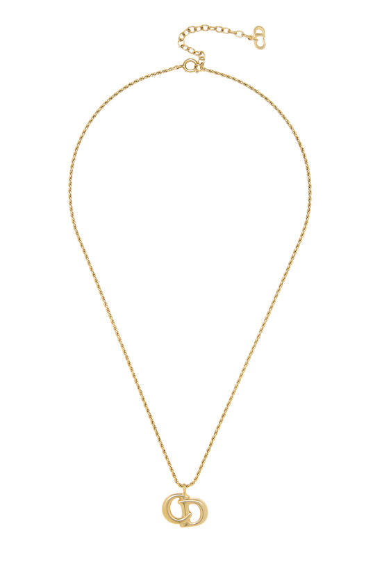 Dior Gold 'CD' Necklace