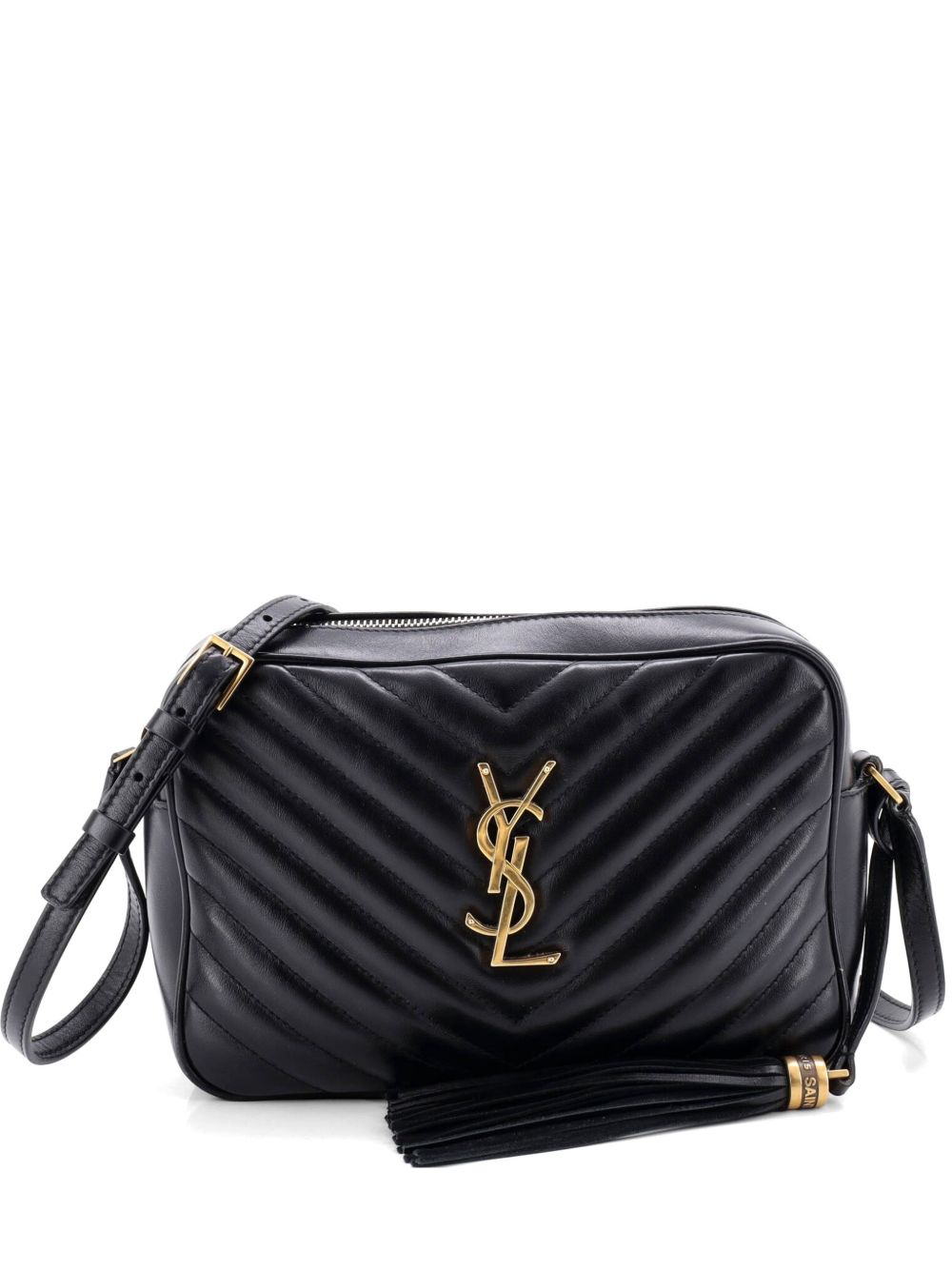 Lou Camera Bag Matelasse Chevron Leather Small crossbody bag