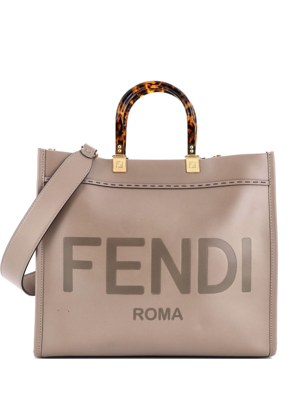 Sunshine Shopper Leather Medium tote bag