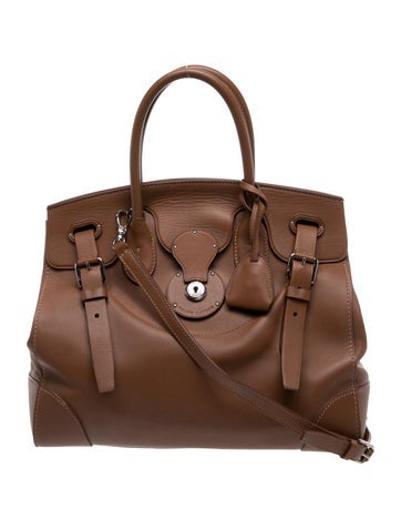 Leather Top Handle Bag