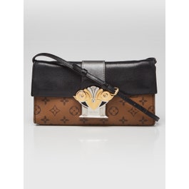 Louis Vuitton Louis Vuitton Monogram Reverse Canvas Column Pochette Bag