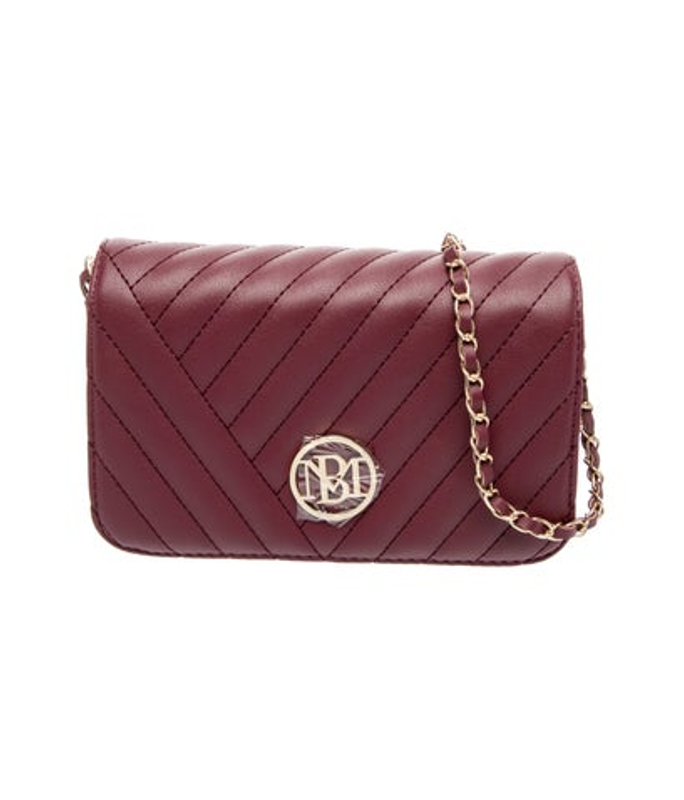 Badgley Mischka Mischka Leather Crossbody Bag W Tags